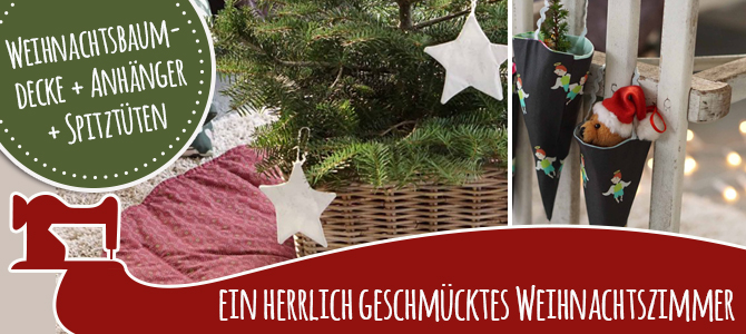 Eine Decke für den Weihnachtsbaum Eine Decke für den Weihnachtsbaum