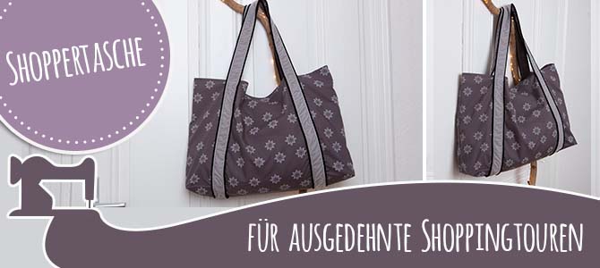 DIY große Shoppertasche