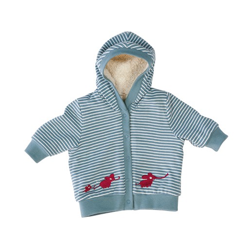 Babyjacke &quot;Elefanten-Polonaise&quot;