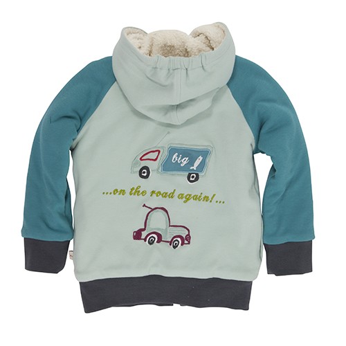 Baby jacket &quot;on the road again&quot;