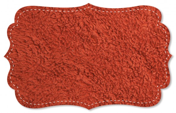 Cotone pelusche - Tessuto a tinta unita - rooibos tea