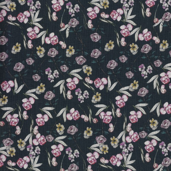 Cotton Lawn Rose garden Cotton Lawn Tissus bio C. Pauli Öko