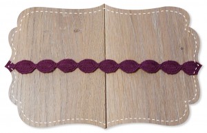 Organic cotton ribbon Bilbao zinfandel Organic cotton ribbon Bilbao zinfandel