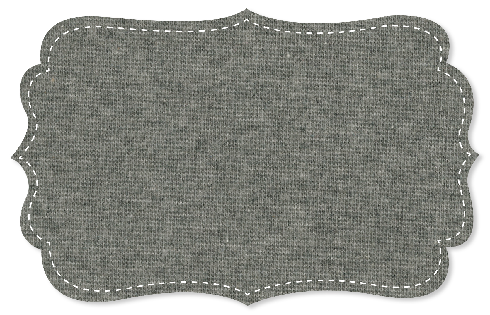 Scampoli di stoffa Rib 1x1 - Tessuto a tinta unita - grey melange