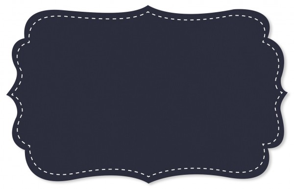 Voile - uni - navy blazer