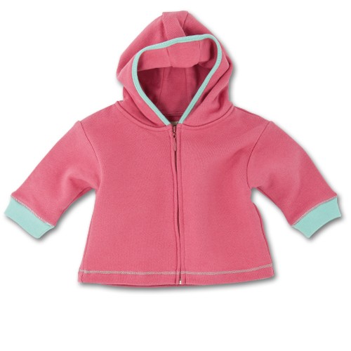 Bio-Babysweatjacke mit Kätzchen