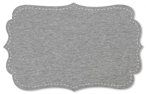 Single Jersey Stoff - uni - grey melange