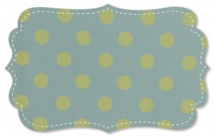 Popeline fein Stoff - große Punkte - cloud blue/mellow green Popeline fein Stoff - große Punkte - cloud blue/mellow green