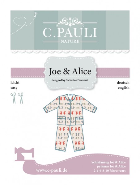 sewing pattern Joe &amp; Alice