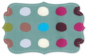 Fine poplin - Bubbles stone blue Fine poplin - Bubbles stone blue