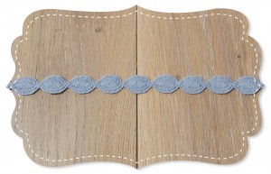 Organic cotton ribbon Bilbao alloy grey Organic cotton ribbon Bilbao alloy grey