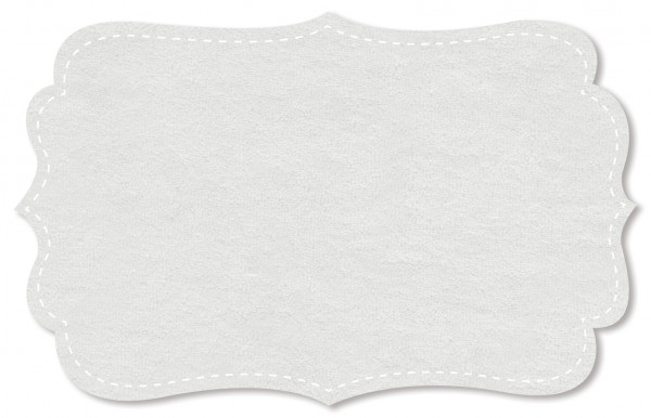 Knitted terry cloth - uni - white