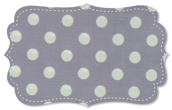 Fine poplin - big dots - lavender aura/white