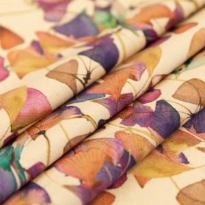 Single Jersey - Ginkgo birds Single Jersey - Ginkgo birds