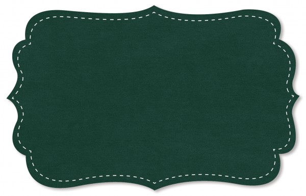 Velours Nicky - uni - dark green